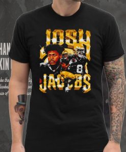 Josh Jacobs number 8 Green Bay Packers football player vintage shirt