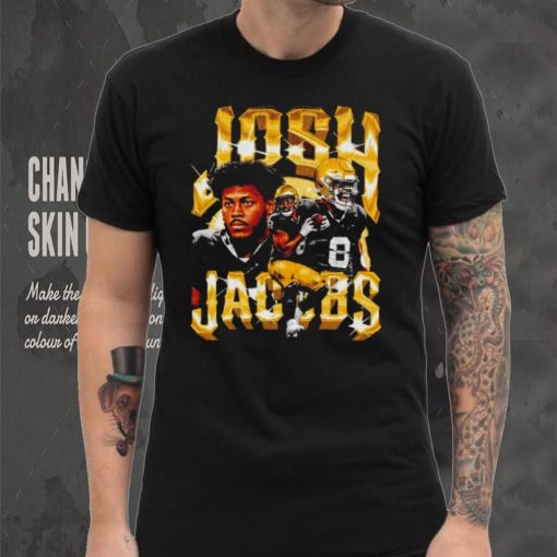 Josh Jacobs number 8 Green Bay Packers football player vintage shirt