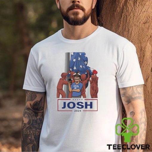 Josh Joshua Block 2024 Patriotic American Frat Boys Flag T Shirt