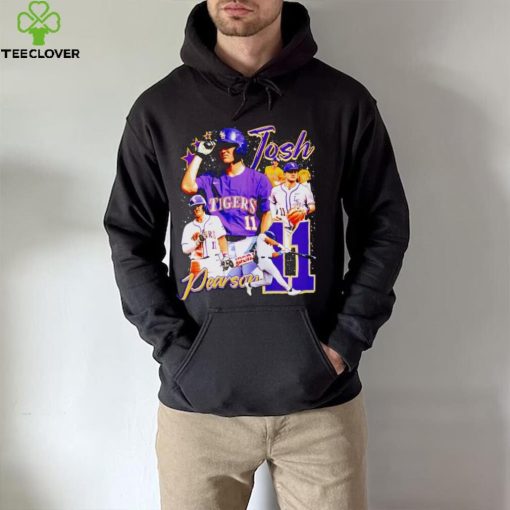 Josh Pearson LSU Tigers baseball graphic hoodie, sweater, longsleeve, shirt v-neck, t-shirt