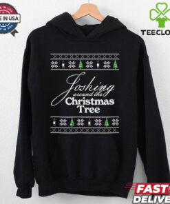 Joshing around the Christmas tree shirt