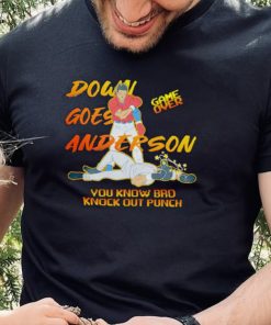 Jos‚ Ram¡rez down goes Anderson shirt