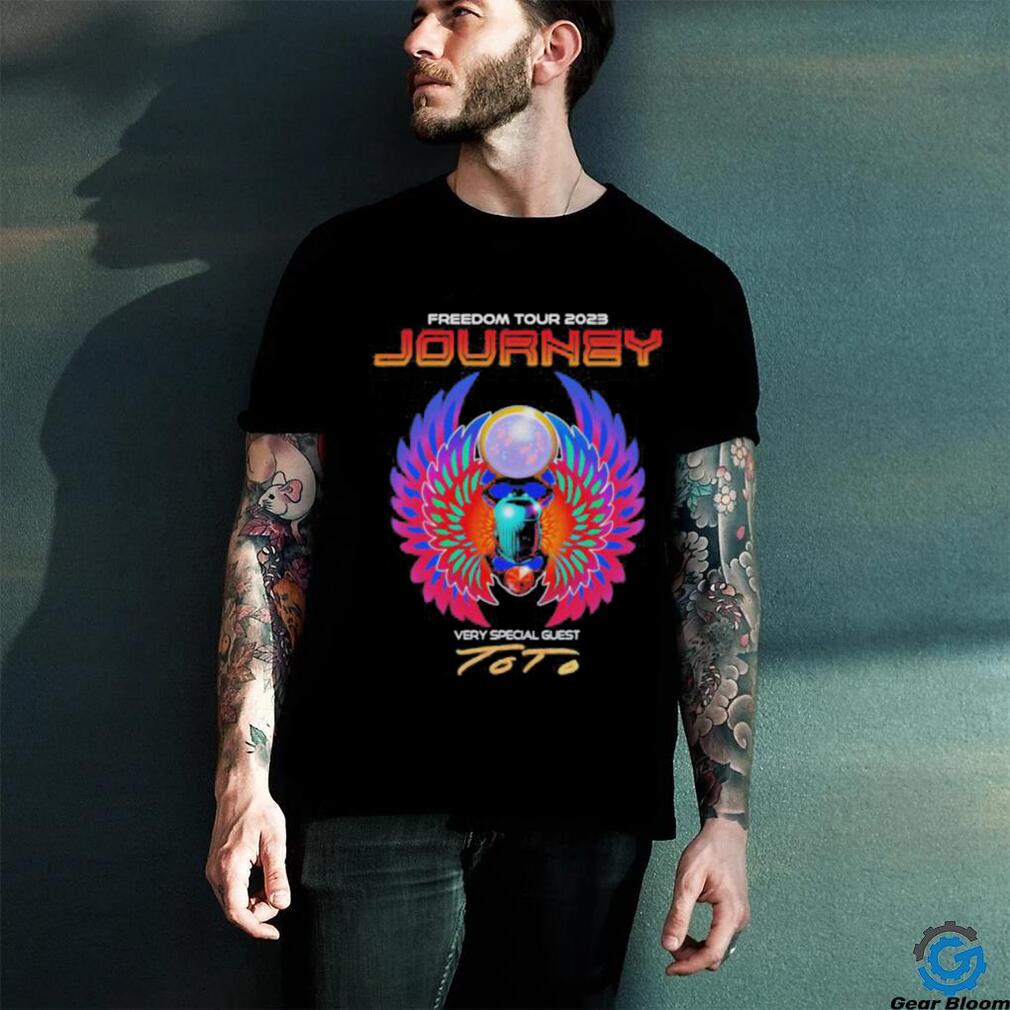 Journey 2023 Freedom Tour with Special Guest ToTo Tour Shirt Journey 2023 Freedom Tour with Special Guest ToTo Tour Shirt