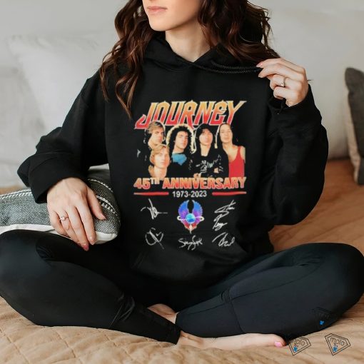 Journey 45th Anniversary 1973 2023 Signatures shirt