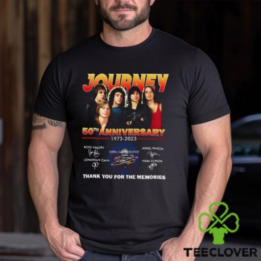 Journey Freedom Essential 50th Anniversary 1973 – 2023 Thank You For The Memories Unisex T Shirt