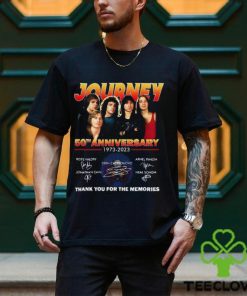 Journey Freedom Essential 50th Anniversary 1973 – 2023 Thank You For The Memories Unisex T Shirt