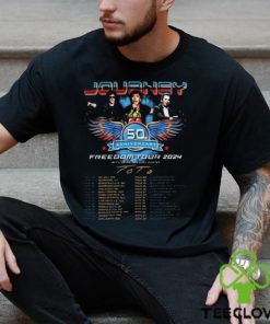 Journey Freedom Tour 2024 Shirt, Journey With Toto 2024 Concert Shirt