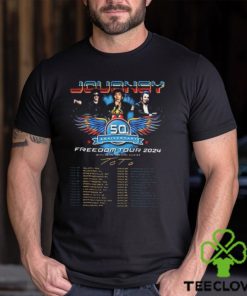 Journey Freedom Tour 2024 Shirt, Journey With Toto 2024 Concert Shirt