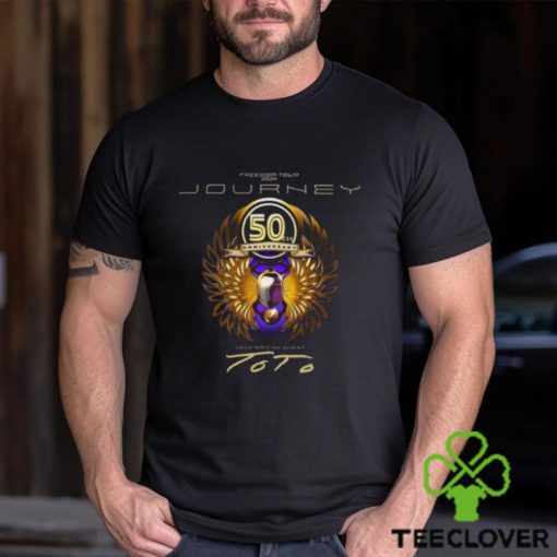Journey Freedom Tour 2024 Shirt, Journey With Toto 2024 T Shirt