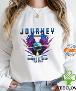 Journey Summer Stadium Tour 2024 Raglan Unisex T Shirt