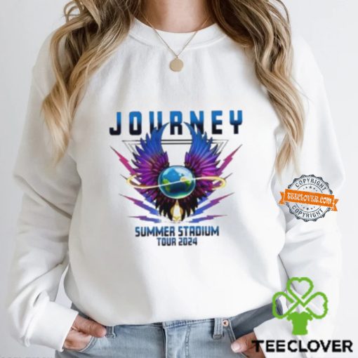 Journey Summer Stadium Tour 2024 Raglan Unisex T Shirt