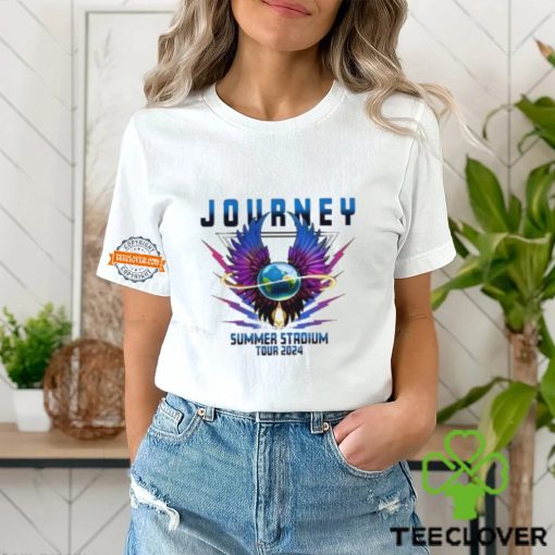 Journey Summer Stadium Tour 2024 Raglan Unisex T Shirt