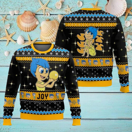 Joy Inside Out Ugly Christmas Sweater