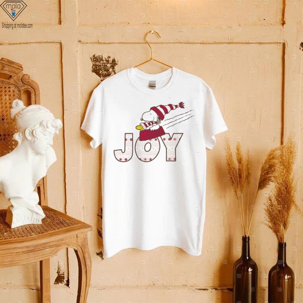 Joy Sled Ride Peanuts Snoopy & Woodstock Shirt Joy Sled Ride Peanuts Snoopy & Woodstock Shirt