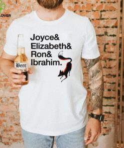 Joyce & Elizabeth & Ron & Ibrahim shirt