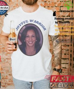 Joyful Warrior Kamala Harris Madam President Harris Walz Democrat President #47 T shirt
