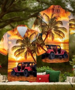 Jp Beach Sunset 3D Hawaiian Shirt Summer Holiday Gift For Men And Women