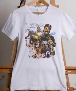 Jr Swish basketball player signature graphic shirt