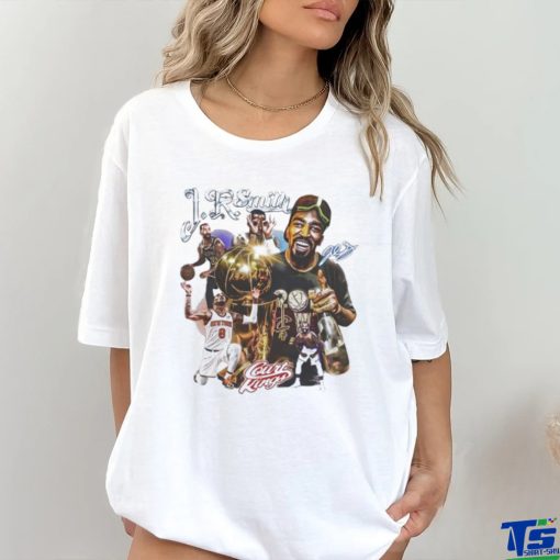Jr Swish basketball player signature graphic shirt
