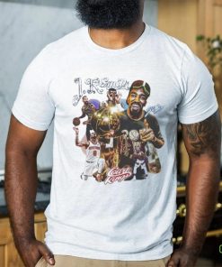 Jr Swish basketball player signature graphic shirt