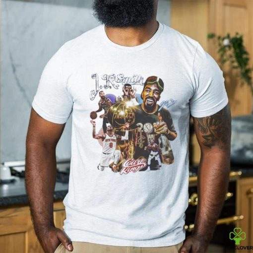 Jr Swish basketball player signature graphic shirt