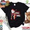 Santa mugshot your honor I know who is on the naughty list Christmas shirt