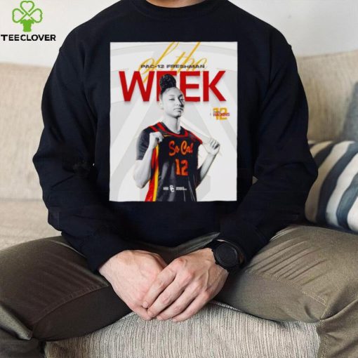 JuJu Watkins Pac 12 Freshman of the Week poster shirt