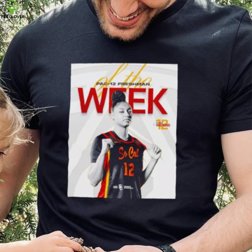 JuJu Watkins Pac 12 Freshman of the Week poster shirt