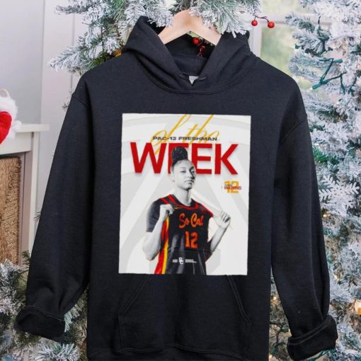 JuJu Watkins Pac 12 Freshman of the Week poster shirt