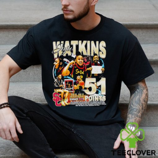 JuJu Watkins fight on 51 points vintage shirt