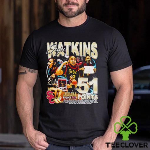 JuJu Watkins fight on 51 points vintage shirt