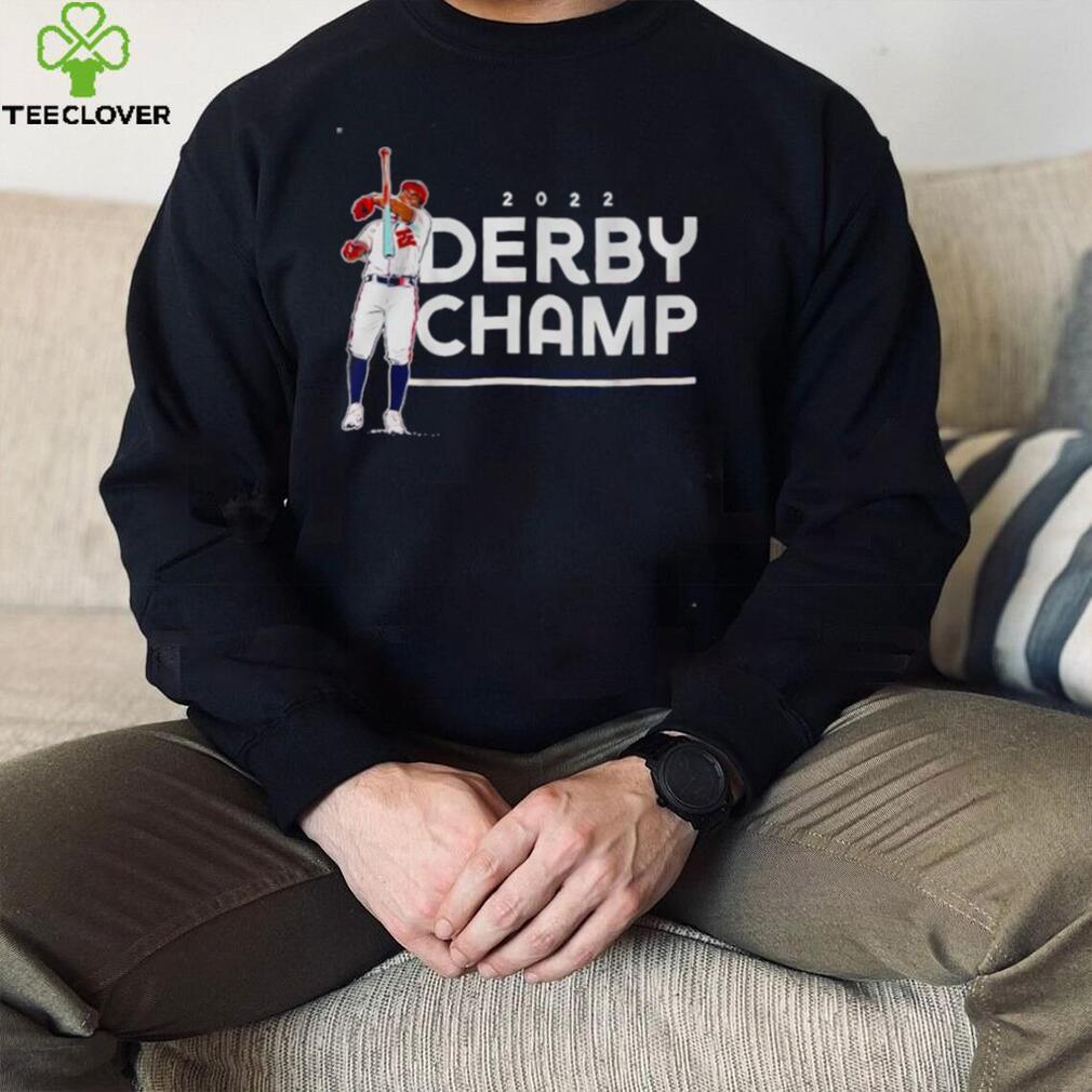 Juan Soto Derby Champ 2022 Signature Shirt