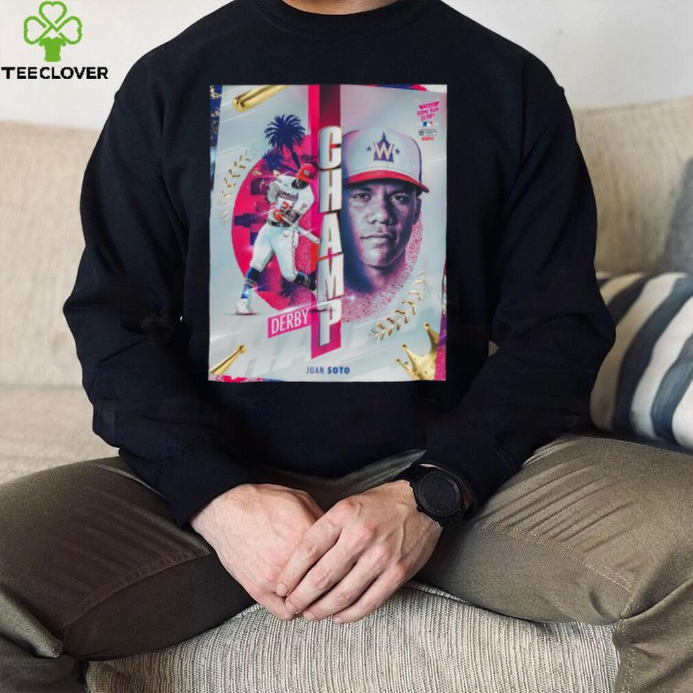 Juan Soto Home Run Derby 2022 Champion Shirt Juan Soto Home Run Derby 2022 Champion Shirt
