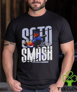 Juan Soto New York Y Soto Smash WHT Baseball Shirt 3 Juan Soto New York Y Soto Smash WHT Baseball Shirt