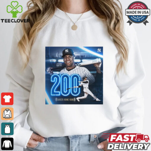 Juan Soto New York Yankees 200 Career HR Poster t shirt