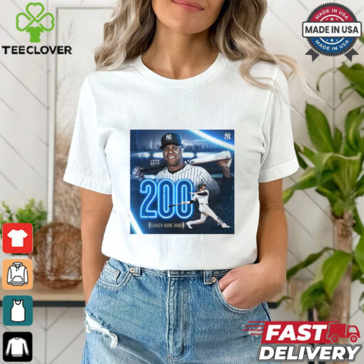 Juan Soto New York Yankees 200 Career HR Poster t shirt