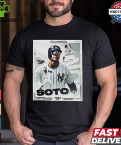 Juan Soto New York Yankees MLB Two Hundred Career Home Runs Signature Poster t shirt