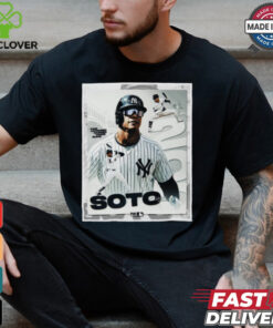 Juan Soto New York Yankees MLB Two Hundred Career Home Runs Signature Poster t shirt