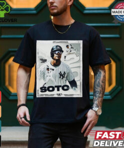 Juan Soto New York Yankees MLB Two Hundred Career Home Runs Signature Poster t shirt
