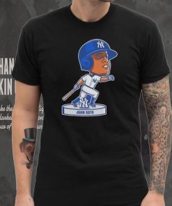 Juan Soto New York Yankees bobblehead cartoon shirt