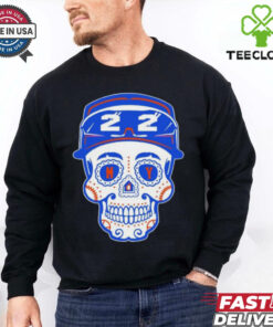 Juan Soto No. 22 welcome to Queens sugar skull shirt