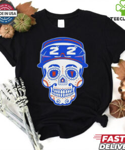 Juan Soto No. 22 welcome to Queens sugar skull shirt