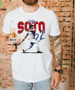 Juan Soto number 22 New York Yankees baseball player action pose draw gift shirt