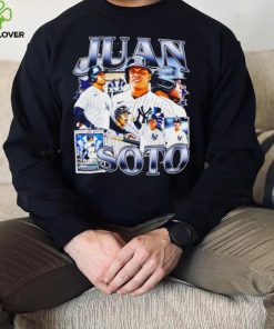 Juan Soto professional baseball outfielder for the New York Yankees portrait card hoodie, sweater, longsleeve, shirt v-neck, t-shirt