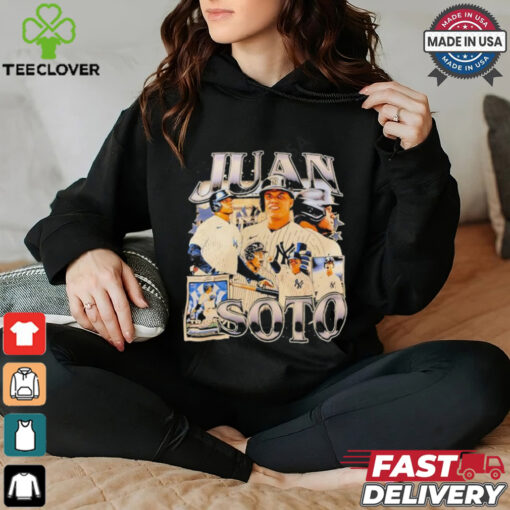 Juan Soto retro New York Yankees graphic shirt