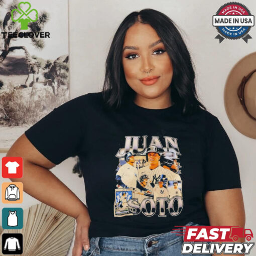 Juan Soto retro New York Yankees graphic shirt