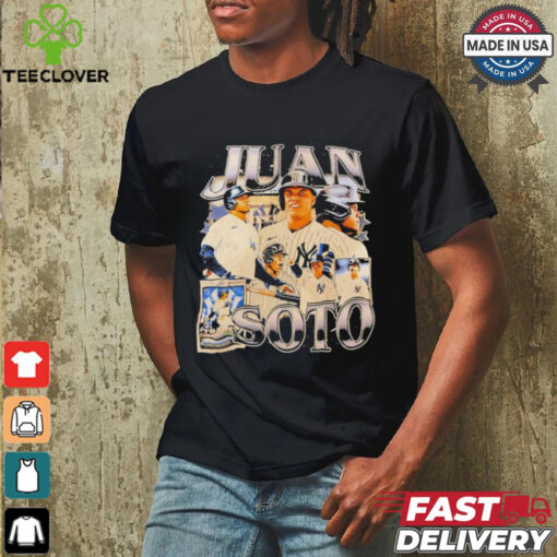 Juan Soto retro New York Yankees graphic shirt