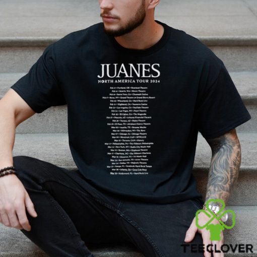 Juanes North American 2024 Tour Shirt Fan Concert Shirt