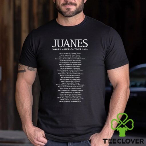 Juanes North American 2024 Tour Shirt Fan Concert Shirt