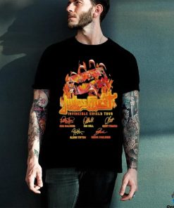 Judas Priest Invincible Shield Tour Signature T Shirt